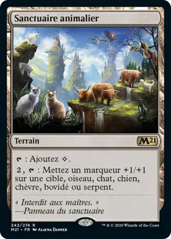 Sanctuaire animalier Animal Sanctuary MTG Magic VF NM - Image 1