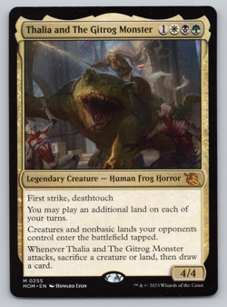 Thalia and The Gitrog Monster - March of Machine - MTG - Image 1