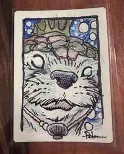 Kitsa Otterball Elite “Artist Proof W/ Drawing” - Image 1