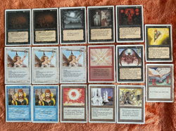 17x 3rd Gen MTG RARES LOT - Sol Ring - Bad Moon - Meekstone - Counterspell +more - Image 1