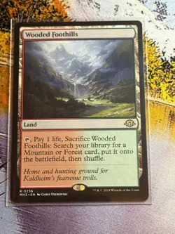 Wooded Foothills - NM - Modern Horizons 3 MH3 - MTG - Image 1