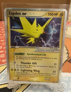 Pokemon TCG Zapdos EX Holo Card Nintendo Promo 2005 - Image 1