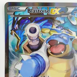 Pokemon TCG - JUMBO Blastoise EX Card Black Star Promo XY122 - NM - Image 2