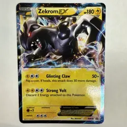 Zekrom EX BW38 Pokemon Card Black Star Promo - Black and White Holo - Near Mint - Image 1