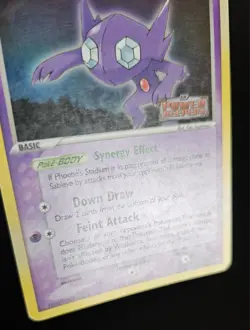 Sableye 22/108 Pokemon Power Keepers Reverse Holo HP - Image 3