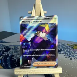 Pokemon Mortys Conviction Full Art Temporal Forces 201/162 - Image 1