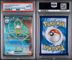 POKEMON PSA 10 SPIDOPS EX 243/198 SCARLATTO e VIOLETTO ITALIANO POP 2!🌏 - Image 3