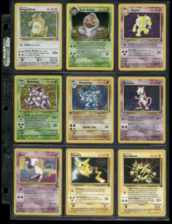 Vtg Pokemon Card Collection Lot Base Set 1st Edition Promo Binder Holos WOTC - Image 1