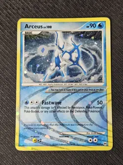 Pokemon TCG Arceus Lv.100 AR4 Holo mp - Image 1