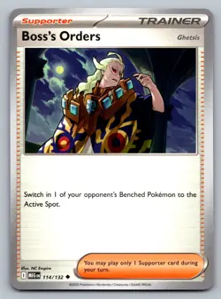 Pokemon TCG ME01: Mega Evolution Boss's Orders [Ghetsis] 114/132 - Image 1