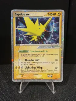 Zapdos ex 033 Black Star Promo 2005 Holo Rare Pokemon Card TCG - Image 1
