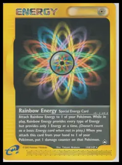 Pokemon Aquapolis #144/147 Rainbow Energy - Image 1