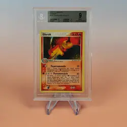 GLURAK POKEMON 100/97 2003 EX DRAGON GERMAN BGS 9 - Image 1