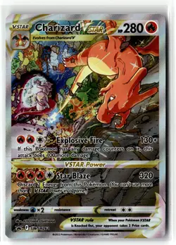 Charizard VSTAR ⭐ SWSH262 Holo Promo SWSH Black Star 2019 Pokemon NM - Image 1