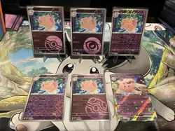 Clefable Lot Of 2025 Pokemon CN cBB3C Gem Pack Vol 3 NM - Image 1