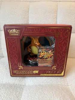 Pokemon TCG Charizard EX Super-Premium Collection Factory Sealed 10 Packs - Image 1