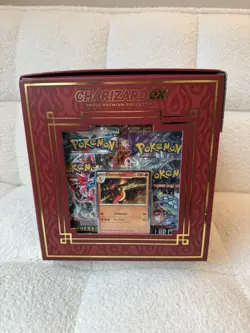 Pokemon TCG Charizard EX Super-Premium Collection Factory Sealed 10 Packs - Image 3