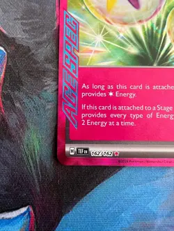 Pokemon TCG Neo Upper Energy 162/162 Temporal Forces Ace Spec Energy Card - Image 5