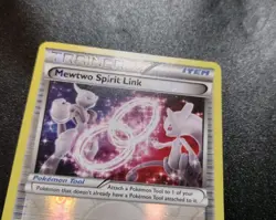 Mewtwo Spirit Link 144/162 Breakthrough Reverse Holo Trainer Pokemon Card HP - Image 2