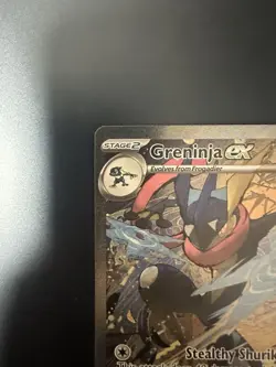 Greninja EX SVP 132 Shrouded Fable Promo Illustration Pokemon Cards TCG NM - Image 2