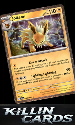 Jolteon - 029/131 (Cosmos Holo) 029/131 Pokemon Rare Miscellaneous Cards & Produ - Image 1