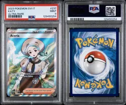 POKEMON PSA 9 ACERIA ULTRA RARE 237/198 SCARLATTO E VIOLETTO ITALIANO POP 1!🌎 - Image 3