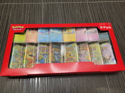 Pokemon TCG: Prismatic Evolutions 8 pack, Costco 1851422 New Unopened - Image 1