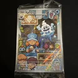 Pokemon Paradox Rift Vanillish 190/182 Holiday Calendar Stamped Promo SEALED - Image 1