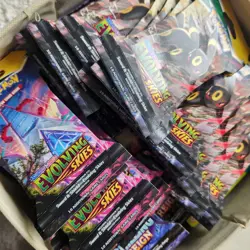 POKEMON EVOLVING SKIES SLEEVED BOOSTER PACK - RANDOM ART - FACTORY SEALED - Image 2