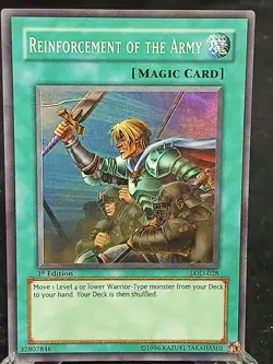 Yu-Gi-Oh! Reinforcement Of The Army LOD-028 SR MP - Image 1