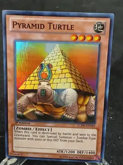 Yu-Gi-Oh! Pyramid Turtle LCJW-EN189 SR MP - Image 1