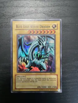 Yugioh - Blue-Eyes White Dragon SKE-001 Super Rare - Image 1