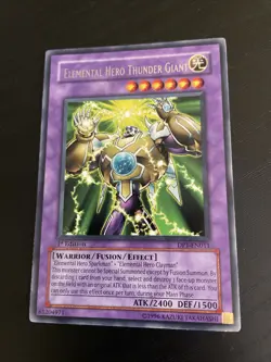 DP1-EN011 Elemental Hero Thunder Giant Rare 1st Edition - Yugioh Card - Image 1