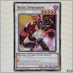 Accel Synchron - LED6-EN028 - Common 1st Edition Yugioh - Image 1