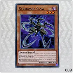 Cyberdark Claw - SDCS-EN017 - Common Unlimited Yugioh - Image 1