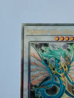 YuGiOh Ancient Fairy Dragon RA01-EN030 Quarter Century Secret Rare 1st edition - Image 2