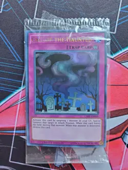 Call of the Haunted Promo Ultra Rare LART-EN009 Sealed Yugioh Trading Card Game - Image 1