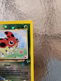 Pokemon TCG Ledyba 07/18 Southern Islands Reverse Holo Card NM - Image 3