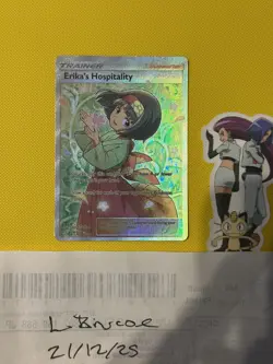 Pokemon Cards: Team Up Full Art: Erika's Hospitality 174/181 - Image 1
