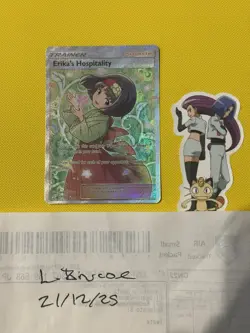 Pokemon Cards: Team Up Full Art: Erika's Hospitality 174/181 - Image 2