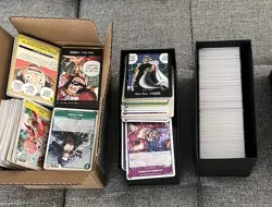 One Piece CCG Bulk Card Lot (Common, Uncommon, Rare, Leader, Don Cards) - Image 1