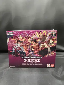 One Piece Card Game A FIST OF DIVINE SPEED OP11 Booster Box English SEALED - Image 1