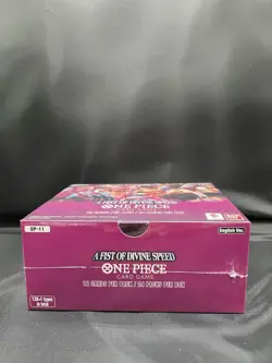 One Piece Card Game A FIST OF DIVINE SPEED OP11 Booster Box English SEALED - Image 5