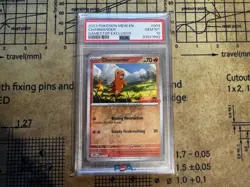 Pokemon TCG Charmander GameStop Exclusive Reverse Holo Promo Card 004/165 PSA 10 - Image 1