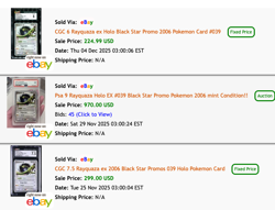 2006 Pokemon Card Black Star Promos 039 Holo Rayquaza ex PSA CGC 5 - Image 4