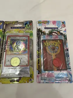 UFO 1st Edition MetaZoo TCG 5 Blister Pack Bundle All Promo Cards + Fan Art 2022 - Image 4