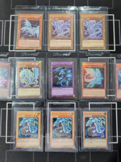 Blue Eyes White Dragon Yu-Gi-Oh TCG Card Lot Ultimate & Different Arts 1st Ed - Image 3