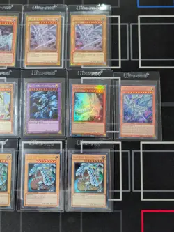 Blue Eyes White Dragon Yu-Gi-Oh TCG Card Lot Ultimate & Different Arts 1st Ed - Image 4