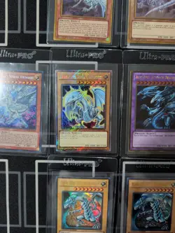 Blue Eyes White Dragon Yu-Gi-Oh TCG Card Lot Ultimate & Different Arts 1st Ed - Image 5