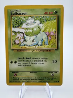 Pokemon Charmander, Pikachu And Bulbasaur Base Set 58/102- 46/102 - 44/102 - Image 4
